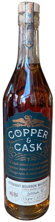 Copper & Cask Single Barrel Selection Straight Bourbon Whiskey Mi 382 750ml