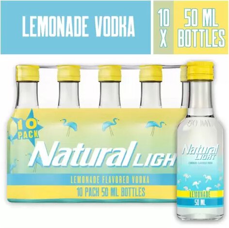 Natural Light Vodka Lemonade