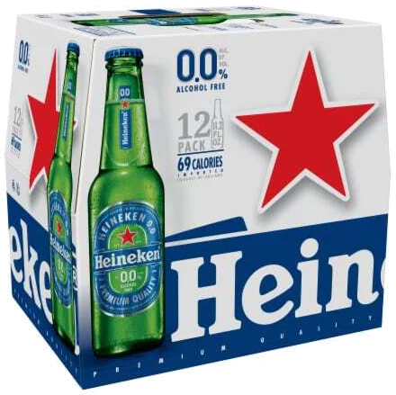 HEINEKEN 0.0 12/12PK NR