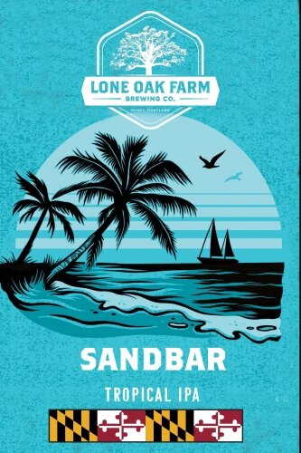 LONE OAK SANDBAR 4PK16OZ CN