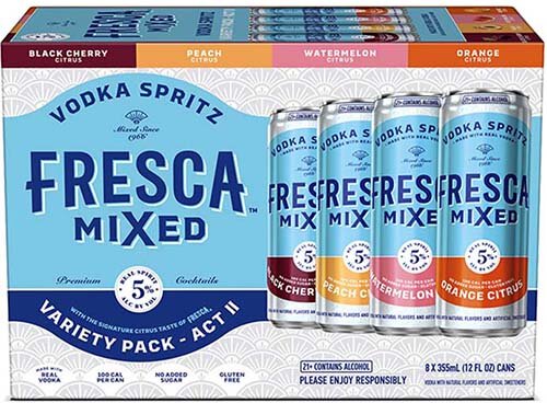 FRESCA MIXED SPRITZ  VARIETY ACT-2 8PK