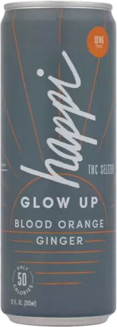 Happi Blood 10mg THC Orange Ginger Seltzer