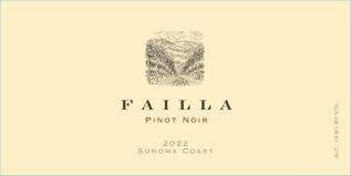 Failla Sonoma County Coast Pinot Noir 2022 750ml