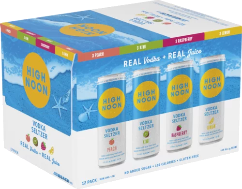 High Noon Hard Seltzer Beach Variety Pack