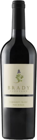 Brady Vineyards Cabernet Franc Paso Robles California