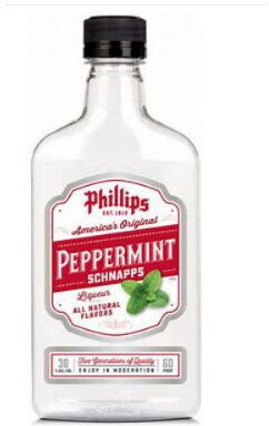Phillips Peppermint Schnapps 60 Proof