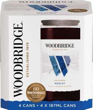 Woodbridge Merlot 187ml 4-Pack