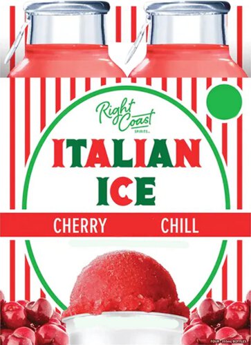 Right Coast Cherry Italian Ice