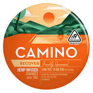 Camino Recovery Fresh Squeezed Thc Gummy 50mg 5mg Thc 10mg Cbg