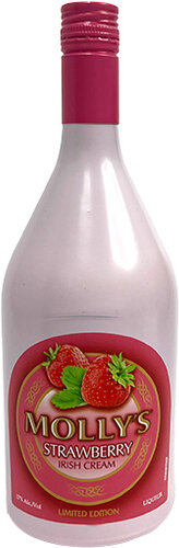 Molly's Irish Cream Liqueur Strawberry Limited Edition
