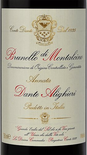 Dante Alighierii Brunello Di Montalcino