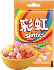Japanese Skittles Fruit Tea Flavor