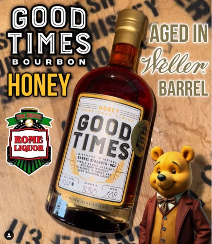Good Times Bourbon Double Oak Wheated Aged In Weller