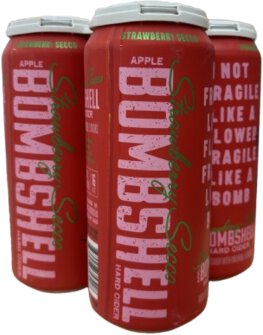 Three Brothers Apple Bombshell Strawberry Secco Hard Cider