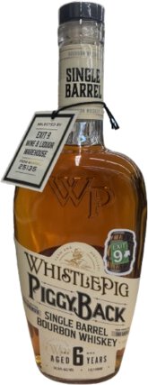 Whistlepig Piggyback 6 Year Single Barrel Bourbon Whiskey
