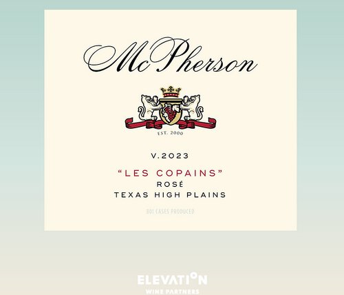 Mcpherson Cellars Rose Les Copains