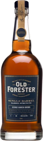 Old Forester CW Select 127.2 proof Single Barrel Bouron Whiskey