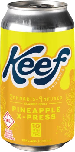Keef Pineapple X Press 10mg THC Cannabis Insufed