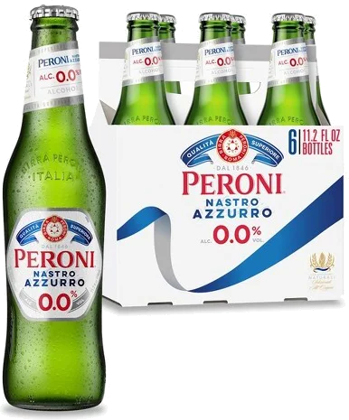 Peroni 0.0 Non-Alcoholic 11.2oz 6pk Bottles