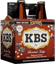 Founders Kbs Hazelnut Fudge Barrel Aged Stout