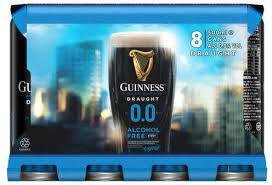 GUINNESS 0.0 NA 8 PK CAN