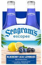 SEAGRAM'S BLUEBERY ACAI LEMONADE 4PK NR