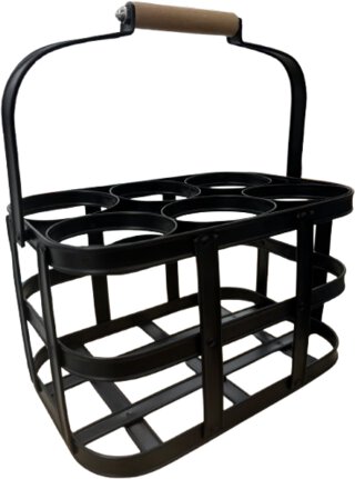 Oeno Metal 6 Bottle Wine Caddy
