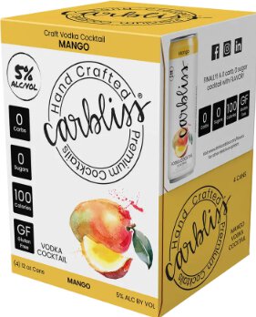 Carbliss Vodka Mango Cocktail