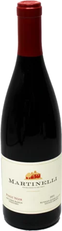 Martinelli Pinot Noir Zio Tony Ranch Vineyard Russian River Valley