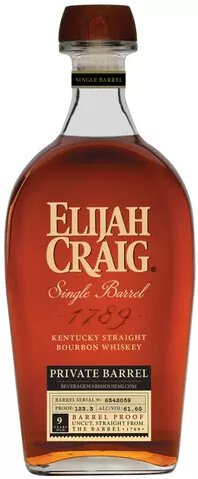 Elijah Craig Single Barrel Charred 9 Year Charred Stave Collective