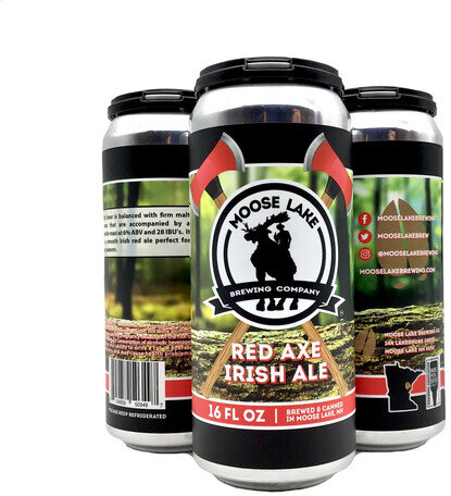Moose Lake Red Axe Irish Ale