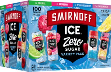 Smirnoff Ice Zero Sugar Variety Pack