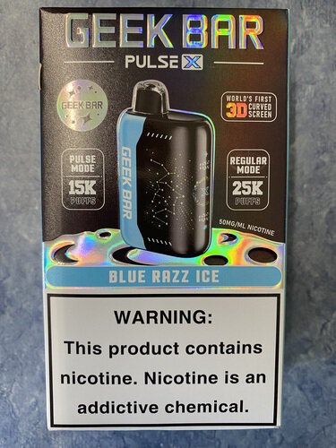 Geek Bar Pulse X Blue Razz Ice 25k