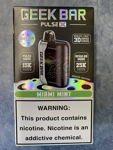 Geek Bar Pulse X 25k Miami Mint