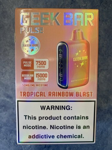 Geek Bar Pulse Tropical Rainbow Blast