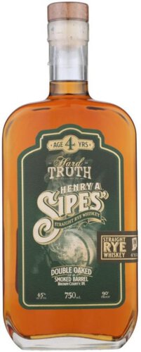 Hard Truth Henry A Sipes Straight Rye Double Oak Smoked Barrel