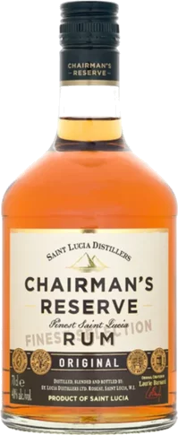 CHAIRMAN'S RESERVE GOLD RUM ST LUCIA