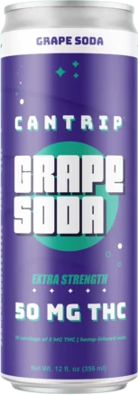 Cantrip Grape Soda 50mg THC soda