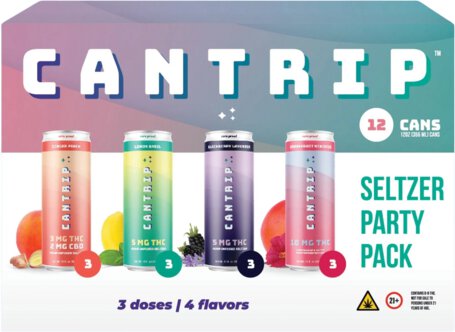 Cantrip THC Variety Infused Seltzer Party Pack