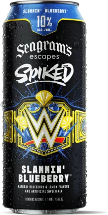 Seagram's Spiked Slammin' Blueberry