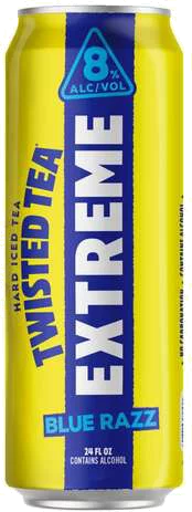 Twisted Tea Extreme Blue Razz Hard Iced Tea