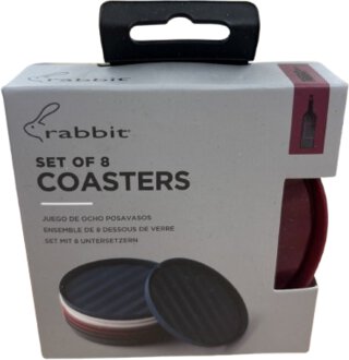 Rabbit Coasters Set Of 8