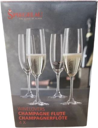 Spiegelau WineLovers Champagne Flute Set of 4