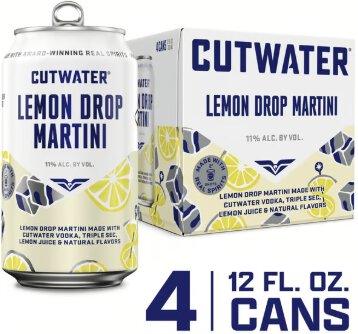 Cutwater Lemon Drop Martini Rtd