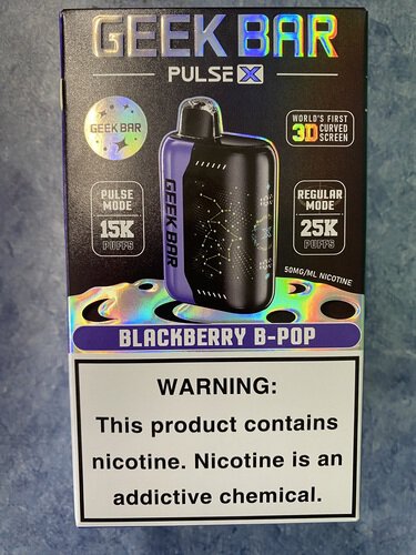 Geek Bar Pulse X Blackberry B-Pop