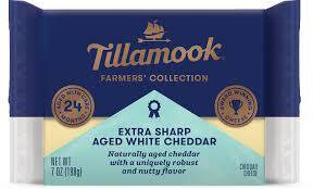 Tillamook Extra Sharp Aged Months White Cheddar