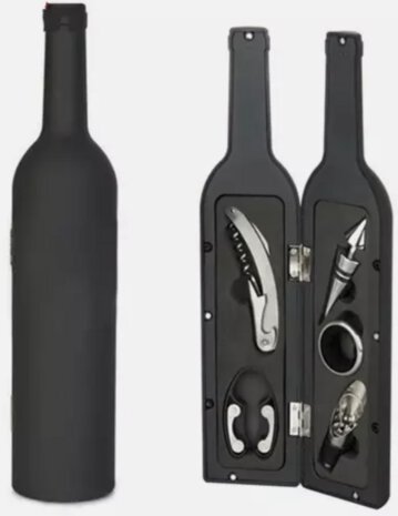 Wine Opener Black Bottle