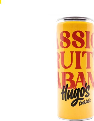 Hugo's Cocktails Passionfruit Habanero Margarita Canned Cocktail