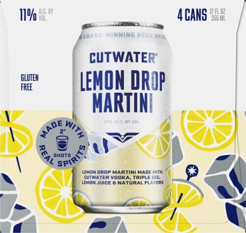 Cutwater Lemon Drop Martini Rtd