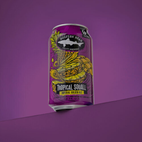DOGFISH TROPICAL SQUALL IMP 6/12 OZ CAN